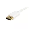 StarTech.com 2 m (6 stóp) kabel Mini DisplayPort na DisplayPort 1.2 – adapter Mini DisplayPort na DisplayPort 4K x 2K UHD – kabel Mini DP na DP do monitora – przewód konwertujący mDP na DP