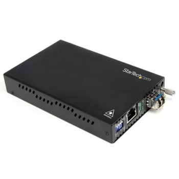 StarTech.com Konwerter mediów światłowodowych Gigabit 1000Mbps MM Światłowód LC 550m