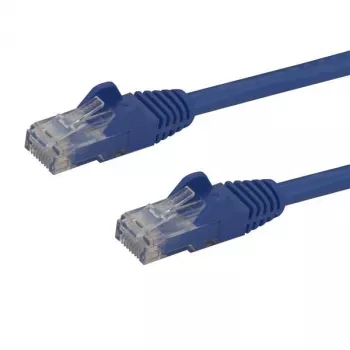 StarTech.com 2m kabel Ethernet CAT6 - niebieski przewód Gigabit Ethernet CAT 6 250MHz 100W PoE RJ45 UTP kabel sieciowy/patch bezzaczepowy z odciążeniem indywidualnie testowany