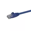 StarTech.com 7m Kabel Ethernet CAT6 – Niebieski przewód Gigabit Ethernet CAT 6 – 250MHz 100W PoE RJ45 UTP Patchcord sieciowy z osłoną zapobiegającą zaczepianiu i odciążeniem, testowany pojedynczo