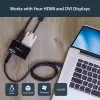 StarTech.com Adapter USB 3.0 na HDMI / DVI - 2048x1152, 3.2 Gen 1 (3.1 Gen 1), USB typu B, wyjście DVI, wyjście HDMI, 2048 x 1152 pikseli