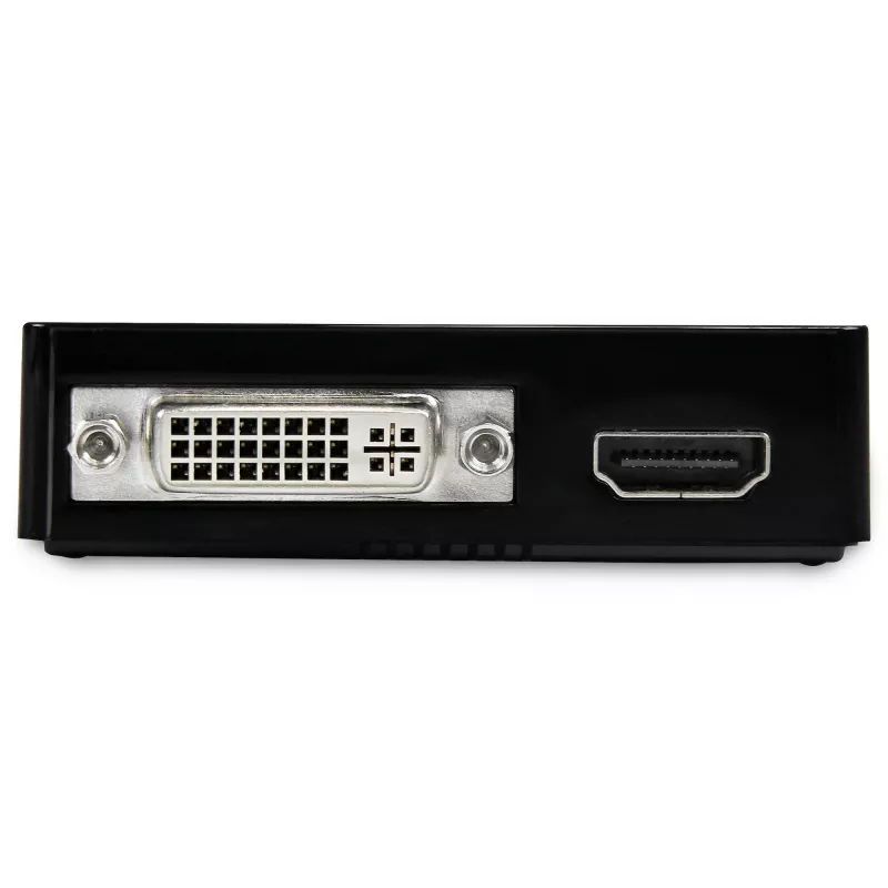 StarTech.com Adapter USB 3.0 na HDMI / DVI - 2048x1152, 3.2 Gen 1 (3.1 Gen 1), USB typu B, wyjście DVI, wyjście HDMI, 2048 x 1152 pikseli