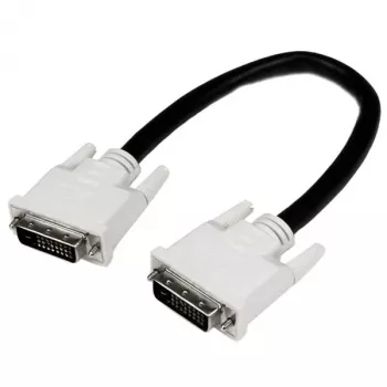 StarTech.com 1m DVI-D Dual Link kabel – M/M, 1 m, DVI-D, DVI-D, Męski, Męski, Czarny