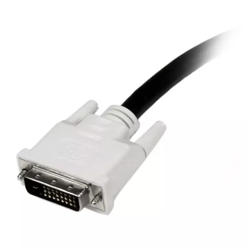 StarTech.com 1m DVI-D Dual Link kabel – M/M, 1 m, DVI-D, DVI-D, Męski, Męski, Czarny