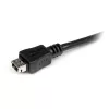 StarTech.com 6in adapter kablowy Micro USB do Mini USB M/F, 0,15 m, Mini-USB B, Micro-USB A, Męski/Żeński, Czarny