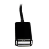StarTech.com adapter kablowya USB OTG do Samsung Galaxy Tab, 0,1524 m, Samsung 30p, USB A, Czarny, Męski, Żeński