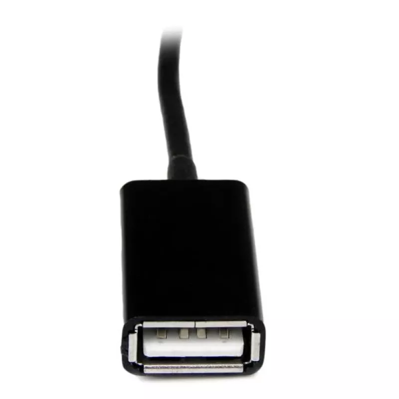 StarTech.com adapter kablowya USB OTG do Samsung Galaxy Tab, 0,1524 m, Samsung 30p, USB A, Czarny, Męski, Żeński
