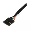 StarTech.com 24in wewnętrzny kabel USB IDC 5-pin F/F do płyty głównej