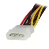 Kabbel zasilający StarTech.com 12 in LP4 na 2x Latching SATA Y Splitter - 4-pin LP4 na Dual SATA