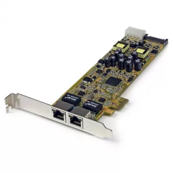 StarTech.com Dwukanałowa karta sieciowa PCI Express Gigabit Ethernet PCIe z funkcją PoE/PSE