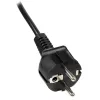 StarTech.com 2m (6ft) Kabel zasilający do laptopa, EU Schuko na C5, 2,5A 250V, 18AWG, Zamienny przewód AC do notebooka / laptopa, Przewód do zasilacza, Kabel do ładowarki laptopa, Kabel zasilający Clover Leaf/Mickey mysz