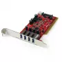 StarTech.com 4-portowa karta PCI USB 3.0 z zasilaniem SATA/SP4