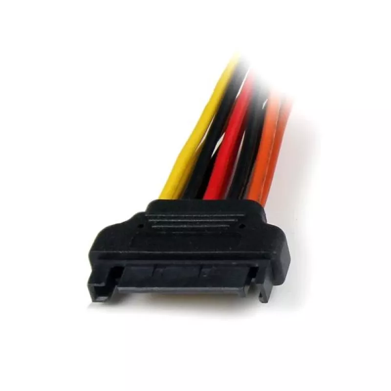 StarTech.com 6in Latching SATA Power Y Splitter adapter kablowy - M/F