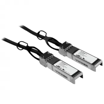 StarTech.com Cisco SFP-H10GB-CU2M Kompatybilny kabel Direct Attach SFP+ do SFP+ Twinax 2 m 10G - 10GbE SFP+ Miedziany DAC 10 Gb/s Pasywny moduł Mini GBIC/transceiver o niskim poborze mocy DAC Firepower ASR920 ASR9000