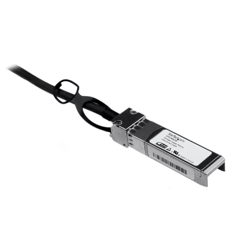 StarTech.com Cisco SFP-H10GB-CU2M Kompatybilny kabel Direct Attach SFP+ do SFP+ Twinax 2 m 10G - 10GbE SFP+ Miedziany DAC 10 Gb/s Pasywny moduł Mini GBIC/transceiver o niskim poborze mocy DAC Firepower ASR920 ASR9000