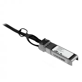 StarTech.com Kabel bezpośredni SFP+ 1m kompatybilny z Cisco SFP-H10GB-CU1M, 10G SFP+ do SFP+ Twinax - miedziany DAC 10GbE SFP+ 10 Gb/s, pasywny, niskie zużycie energii, moduł Mini GBIC/transceiver DAC Firepower ASR920 ASR9000