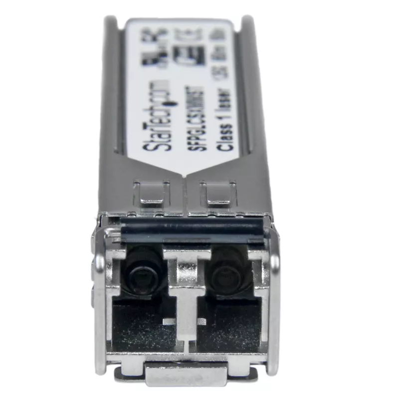 StarTech.com Moduł nadajnika-odbiornika SFP kompatybilny z Cisco GLC-SX-MM – 1000BASE-SX ~ Moduł SFP kompatybilny z Cisco GLC-SX-MM – 1000BASE-SX – 1GbE optyczny nadajnik-odbiornik światłowodowy wielomodowy MMF – 1GE Gigabit Ethernet SFP – LC 550 m – 850 nm – Cisco IE3400, IE3300, IE3200