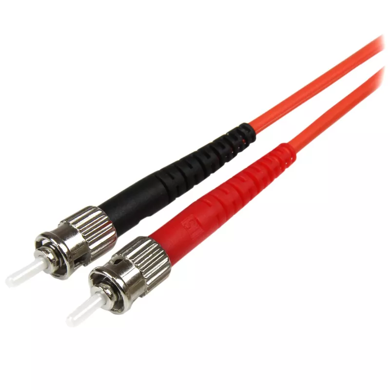 StarTech.com 1m kabel światłowodowy - wielomodowy duplex 50/125 - LSZH zworka światłowodowa - LC/ST