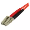 StarTech.com 1m kabel światłowodowy - wielomodowy duplex 50/125 - LSZH zworka światłowodowa - LC/ST
