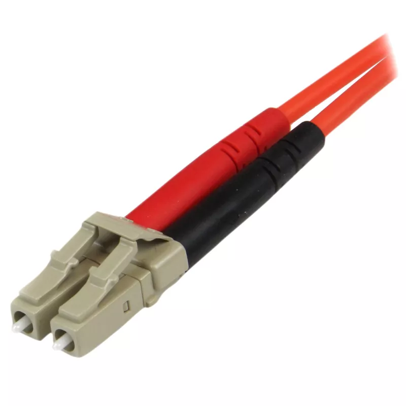 StarTech.com 1m kabel światłowodowy - wielomodowy duplex 50/125 - LSZH zworka światłowodowa - LC/ST