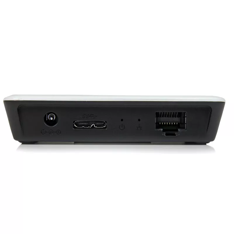 StarTech.com USB 3.0 do Gigabit Ethernet NIC Adapter sieciowy z 3-portowym hubem - biały