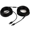 StarTech.com 65ft (20m) Aktywny kabel USB 2.0 A do B, Długi kabel USB, Kabel USB do drukarki, 1x USB A (M), 1x USB B (M), Czarny