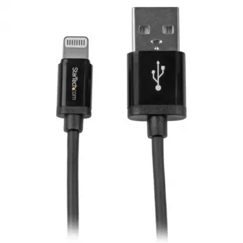 StarTech.com 1 m (3 ft.) USB do Lightning - Kabel do ładowania iPhone / iPad / iPod - Szybkie ładowanie Lightning do USB - Certyfikat Apple MFi - Czarny