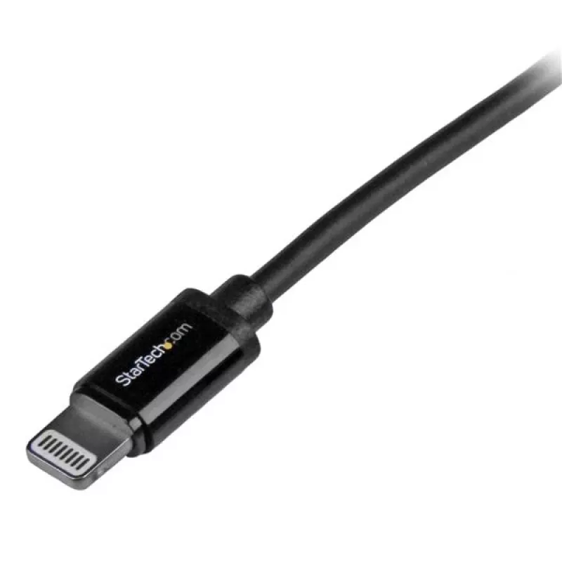 StarTech.com 1 m (3 ft.) USB do Lightning - Kabel do ładowania iPhone / iPad / iPod - Szybkie ładowanie Lightning do USB - Certyfikat Apple MFi - Czarny