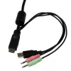 StarTech.com 2-portowy KVM USB HDMI z audio i zdalnym przełącznikiem – zasilany przez USB