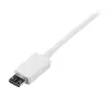 StarTech.com 0,5 m biały kabel USB Micro - A na Micro B