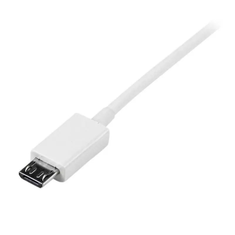 StarTech.com 0,5 m biały kabel USB Micro - A na Micro B