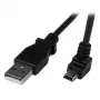 StarTech.com 2m Mini USB kabel - A to Down Angle Mini B