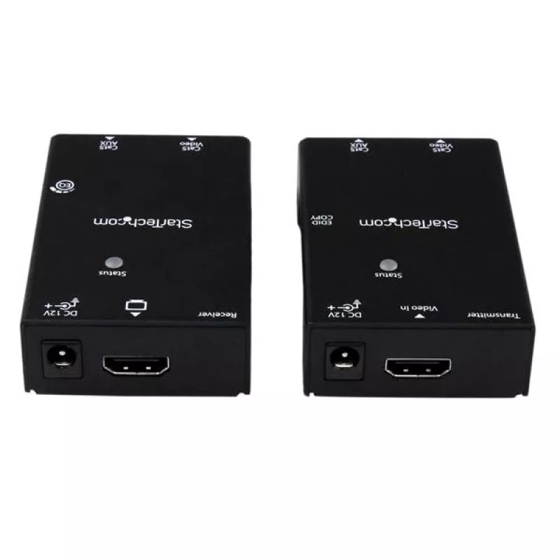StarTech.com Przedłużacz HDMI przez CAT5e/CAT6 z zasilaniem po kablu - 165 stóp (50 m)