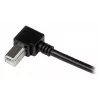 StarTech.com 1m USB 2.0 A na kątowy kabel B - M/M