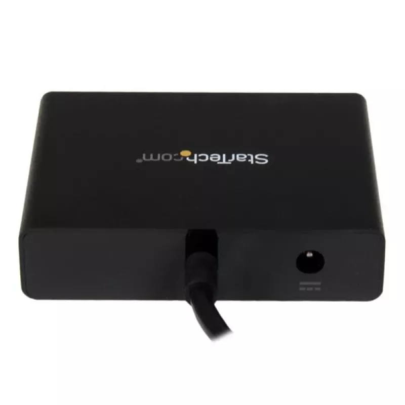 Adapter StarTech.com do 3 monitorów – Hub MST DisplayPort 1.2 na Dual 4K 30 Hz i 1x 1080p – Rozdzielacz wideo do trybu rozszerzonego pulpitu tylko na komputerach z systemem Windows – DP na 3 monitory DP