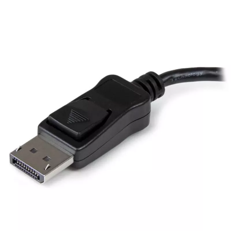 Adapter StarTech.com do 3 monitorów – Hub MST DisplayPort 1.2 na Dual 4K 30 Hz i 1x 1080p – Rozdzielacz wideo do trybu rozszerzonego pulpitu tylko na komputerach z systemem Windows – DP na 3 monitory DP