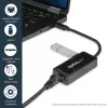 StarTech.com Adapter USB 3.0 do Gigabit Ethernet NIC z portem USB - Czarny