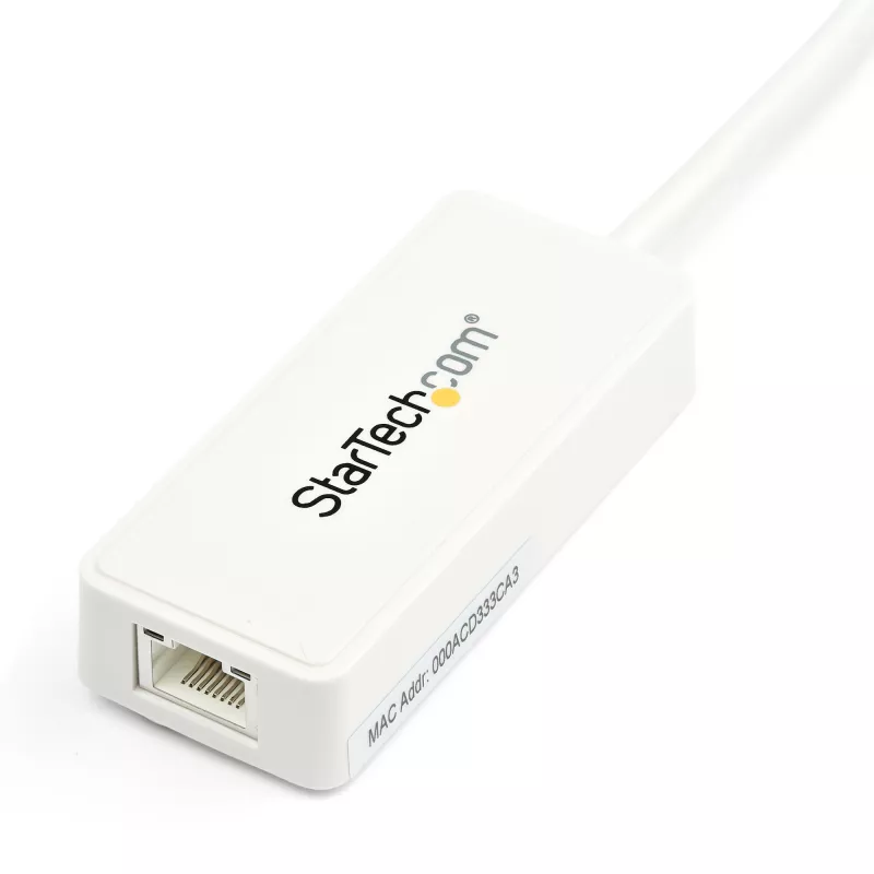 StarTech.com USB 3.0 do Gigabit Ethernet Adapter NIC z portem USB - Biały