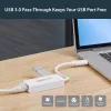 StarTech.com USB 3.0 do Gigabit Ethernet Adapter NIC z portem USB - Biały