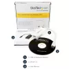 StarTech.com USB 3.0 do Gigabit Ethernet Adapter NIC z portem USB - Biały