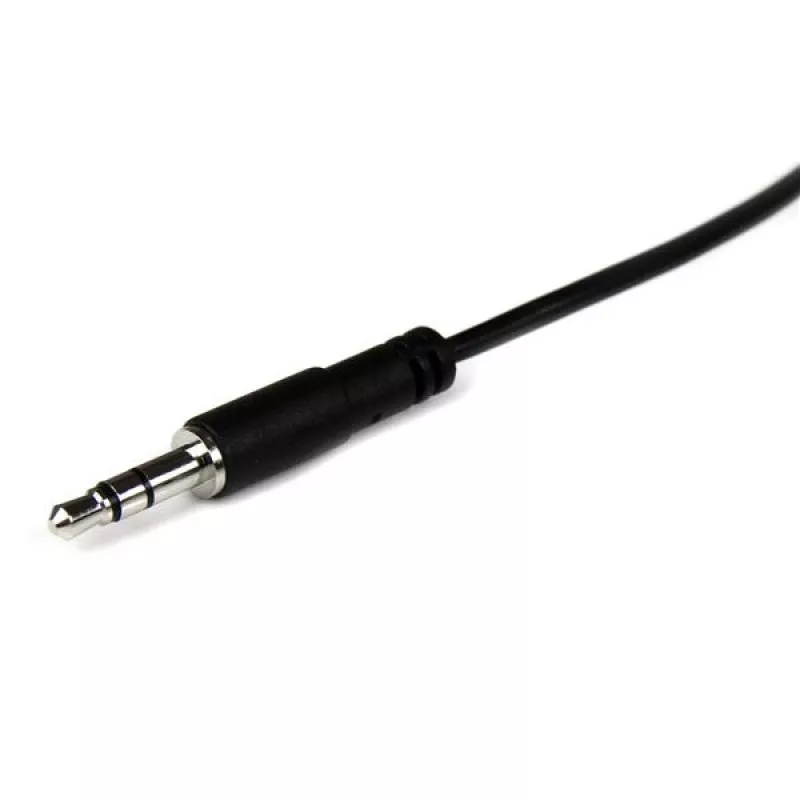 StarTech.com 2m cienki 3.5mm Stereo Extension Audio kabel - M/F