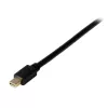 StarTech.com 6ft (2m) Kabel Mini DisplayPort do VGA - Aktywny adapter kablowya Mini DP do VGA - Wideo 1080p - mDP 1.2 lub Thunderbolt 1/2 Mac/PC do monitora/wyświetlacza VGA - Przewód konwertera
