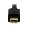 StarTech.com 6ft (2m) Kabel Mini DisplayPort do VGA - Aktywny adapter kablowya Mini DP do VGA - Wideo 1080p - mDP 1.2 lub Thunderbolt 1/2 Mac/PC do monitora/wyświetlacza VGA - Przewód konwertera