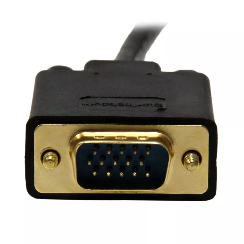 StarTech.com 6ft (2m) Kabel Mini DisplayPort do VGA - Aktywny adapter kablowya Mini DP do VGA - Wideo 1080p - mDP 1.2 lub Thunderbolt 1/2 Mac/PC do monitora/wyświetlacza VGA - Przewód konwertera
