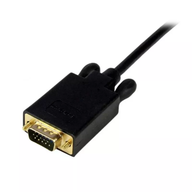 StarTech.com 10ft (3m) Mini DisplayPort do VGA Adapter Konwerter Kabel – mDP na VGA 1920x1200 - Czarny