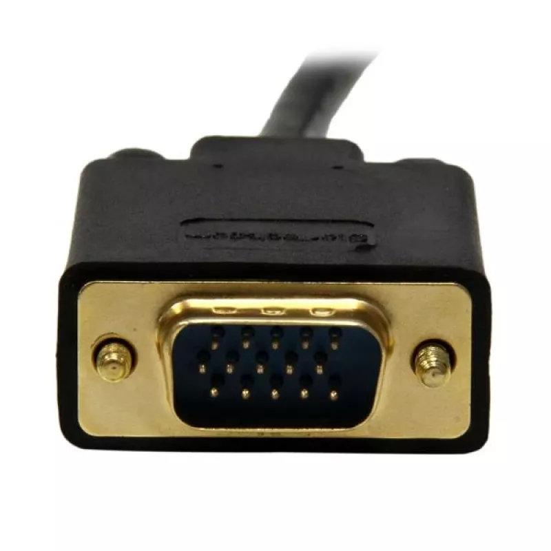 StarTech.com 10ft (3m) Mini DisplayPort do VGA Adapter Konwerter Kabel – mDP na VGA 1920x1200 - Czarny