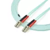 StarTech.com 3m (10ft) LC/UPC do LC/UPC OM3 wielomodowy kabel światłowodowy, pełny dupleks 50/125µm kabel zipcord, 100G, niskie straty wtrąceniowe, zworka światłowodowa LSZH