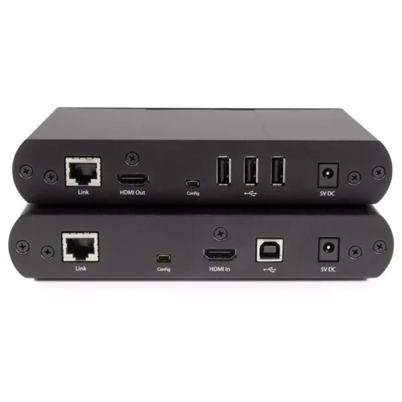 StarTech.com Przedłużacz konsoli KVM USB HDMI przez Cat 5e / Cat 6 z nieskompresowanym obrazem 1080p - 100 m (330 stóp)