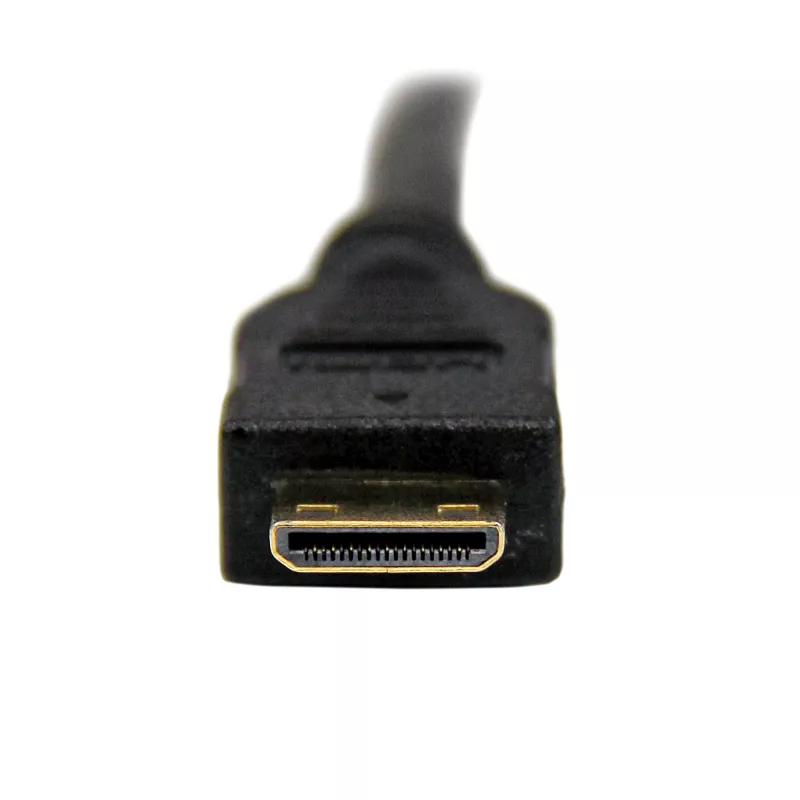 StarTech.com Kabel Mini HDMI do DVI 2 m (6,6 stopy) – Kabel DVI-D do HDMI (1920x1200p) – 19-pinowe złącze Mini HDMI męskie do DVI-D męskie – Cyfrowy kabel monitorowy/adapter M/M – Adapter Mini HDMI do DVI