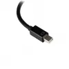 StarTech.com Adapter Mini DisplayPort na VGA - Aktywny konwerter Mini DP na VGA - Wideo 1080p - mDP lub Thunderbolt 1/2 Mac/PC na monitor/projektor/wyświetlacz VGA - Klucz mDP 1.2 na VGA - Czarny